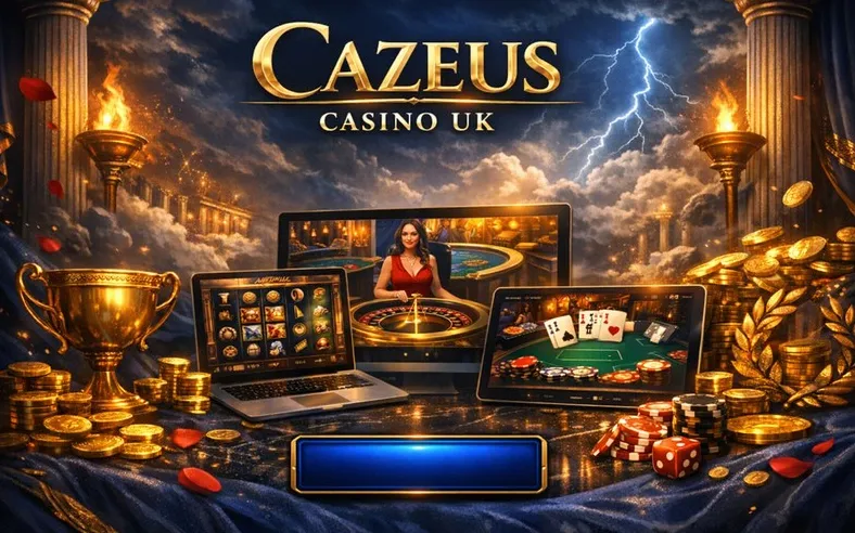 Cazeus Casino welcome bonus banner